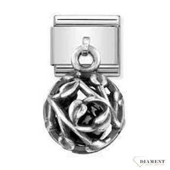  Charms Nomination Composable Silver Charms Liść agat 331810 06 Ponadczasowa biżuteria, pozwalająca każdej kobiecie skomponować  (2).jpg
